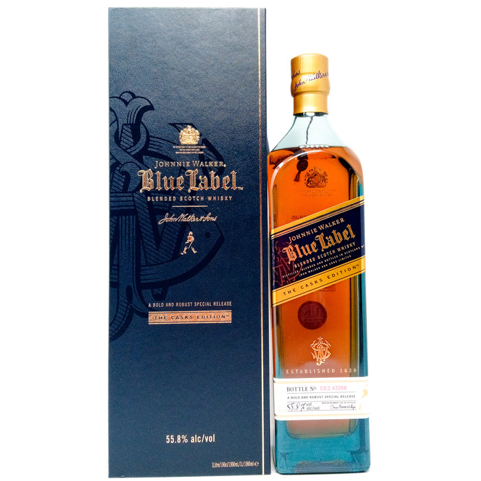 Johnnie Walker Blue Label The Casks Edition Blended Scotch Whisky, 1L,