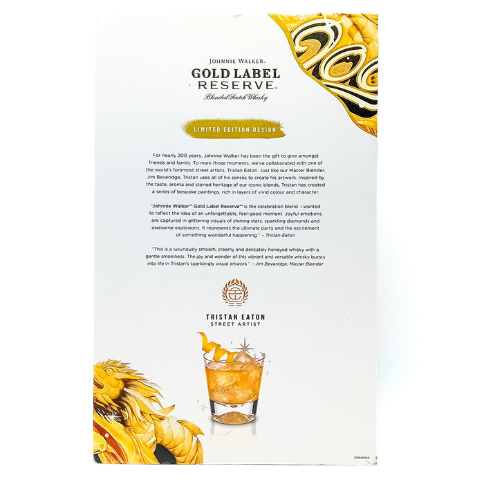 Johnnie Walker Gold Label Reserve Gift Pack Blended Scotch Whisky, 70cl, 40% ABV
