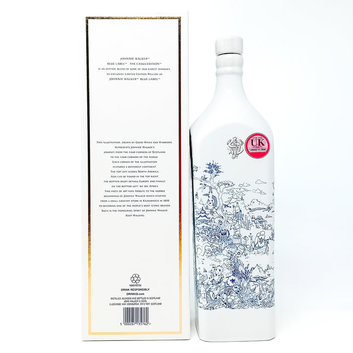 Johnnie Walker House Blue Label 'The Casks Edition' Blended Scotch Whisky, 1L, 55.8% ABV