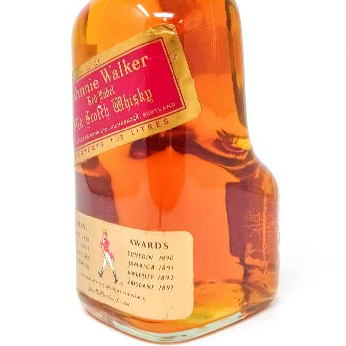 Johnnie Walker Red Label Blended Scotch Whisky, 1.5L, 43% ABV