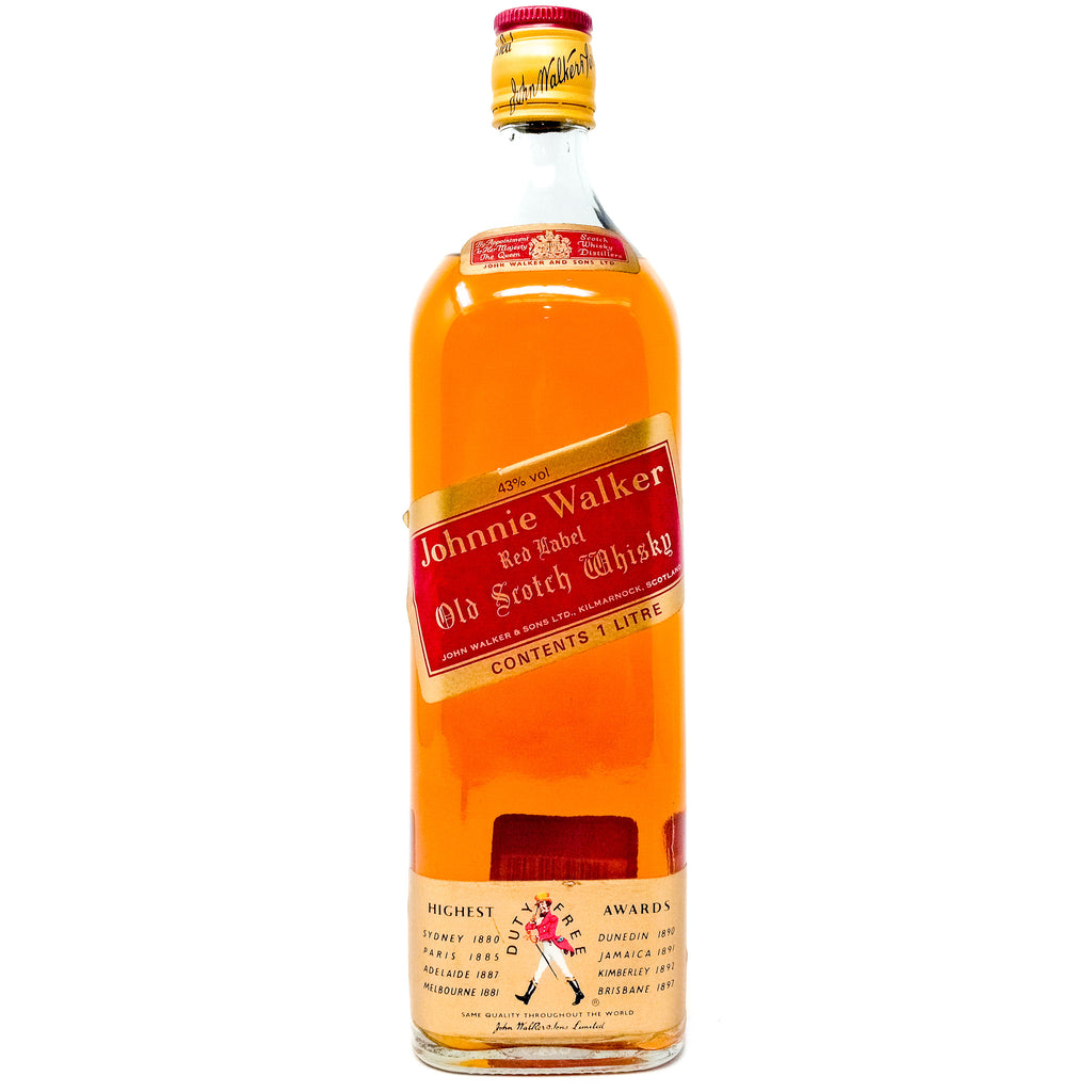 Johnnie Walker Red Label 1L Blended Scotch | Old and Rare Whisky