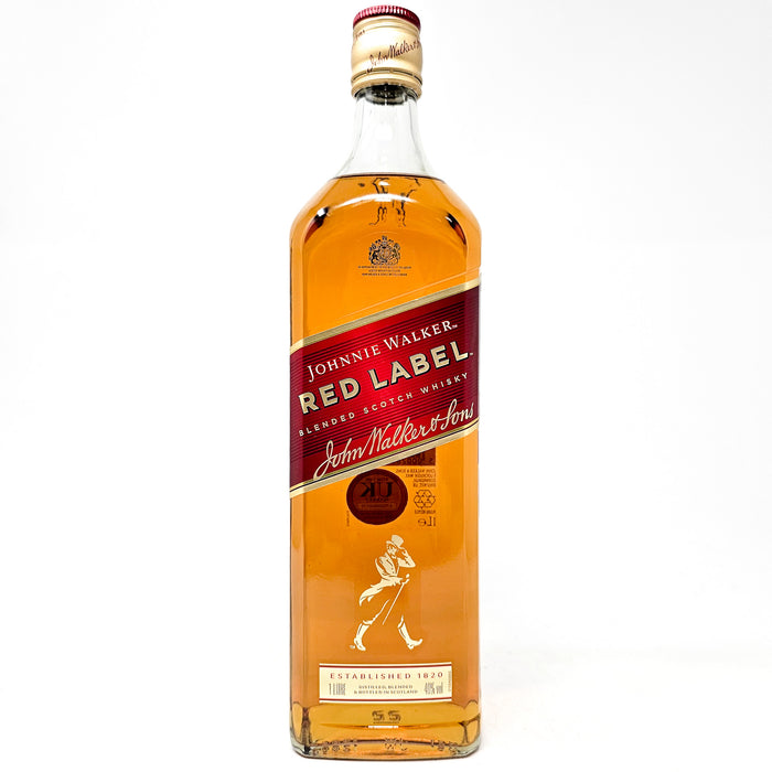 Johnnie Walker Red Label Blended Scotch Whisky, 1L, 40% ABV