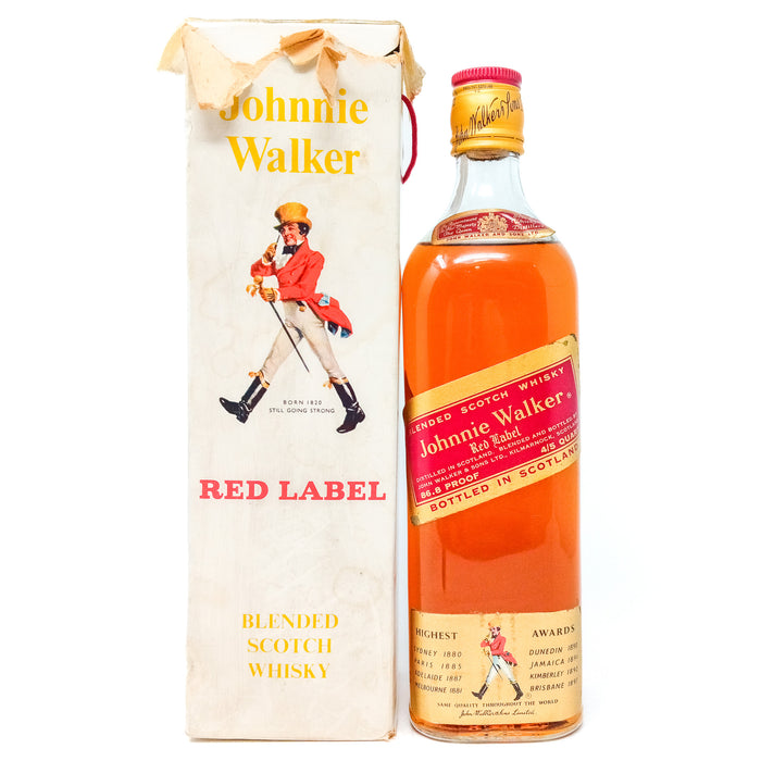 Johnnie Walker Red Label Blended Scotch Whisky, 4/5 Quart, 86.6° Proof