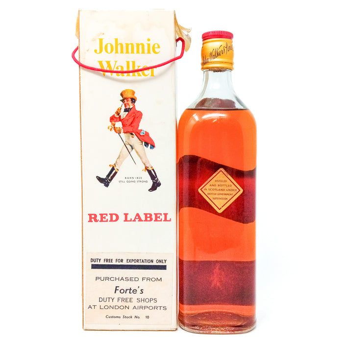 Johnnie Walker Red Label Blended Scotch Whisky, 4/5 Quart, 86.6° Proof