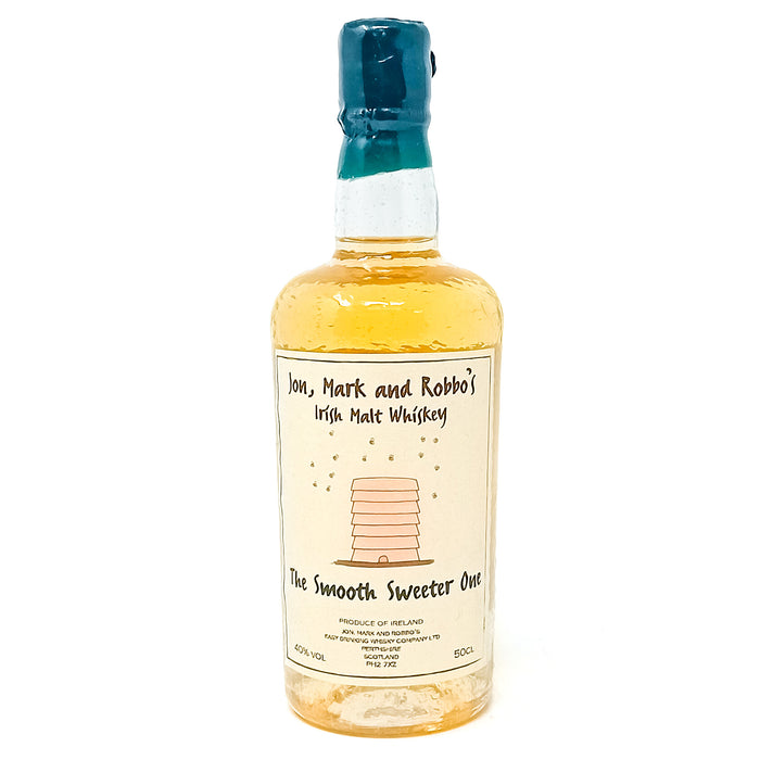 Jon, Mark and Robbo The Smooth Sweeter One Irish Malt Whiskey, 50cl, 40% ABV