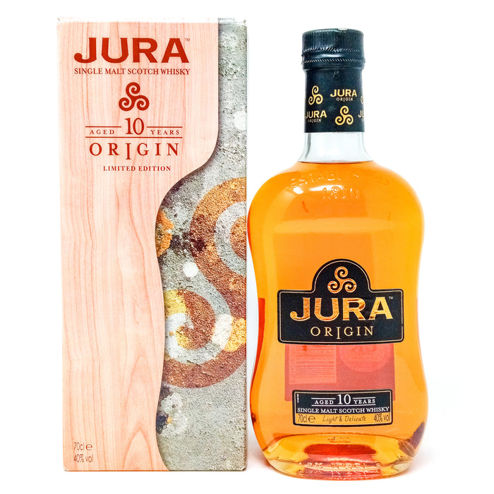 Jura 10 Year Old Origin Single Malt Scotch Whisky, 70cl, 40% ABV