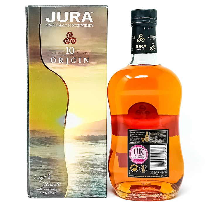 Jura 10 Year Old Origin Single Malt Scotch Whisky, 70cl, 40% ABV