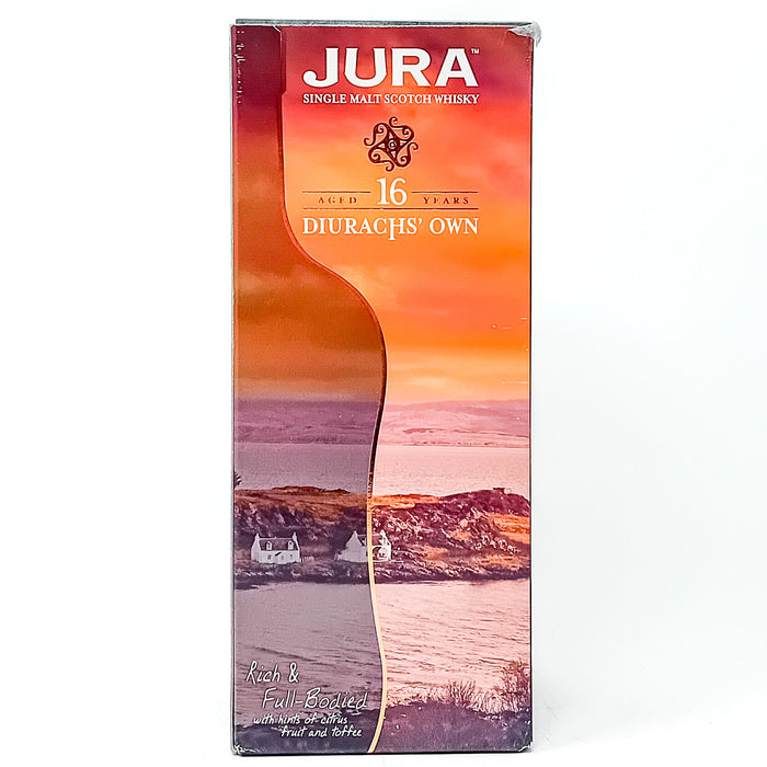 Jura 16 Year Old Diurachs Own Single Malt Scotch Whisky, 70cl, 40% ABV