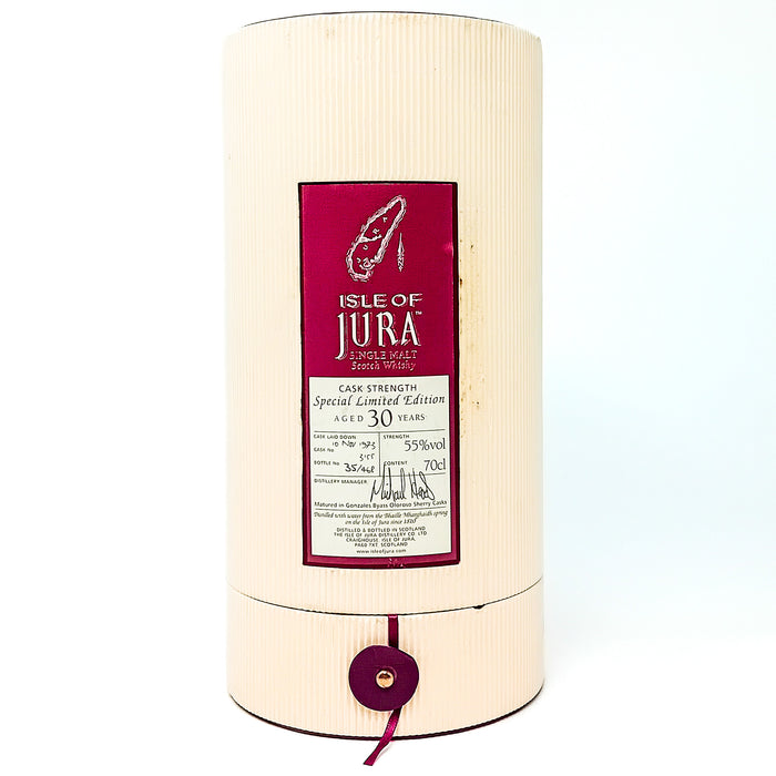 Jura 1973 30 Year Old Single Cask #3155 Single Malt Scotch Whisky, 70cl, 55% ABV