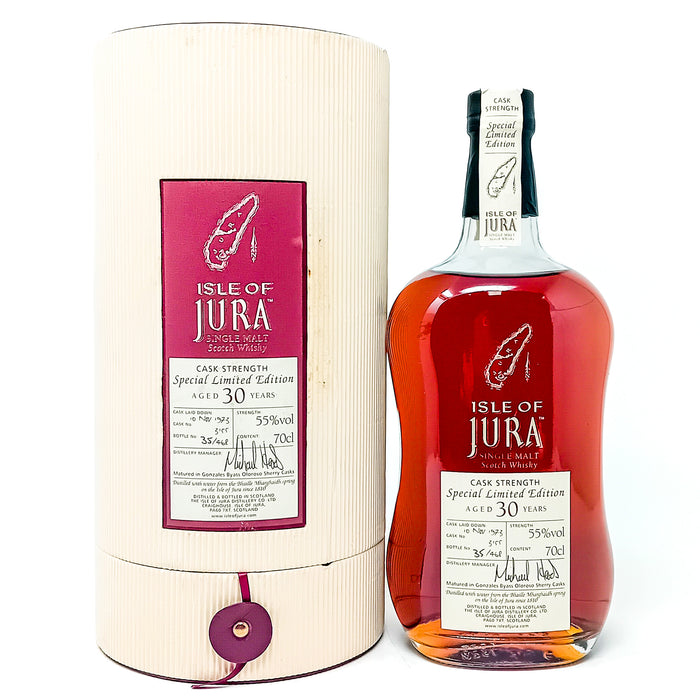 Jura 1973 30 Year Old Single Cask #3155 Single Malt Scotch Whisky, 70cl, 55% ABV