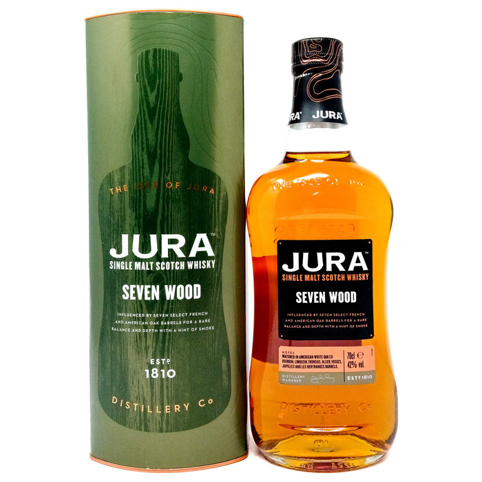 Jura Seven Wood Single Malt Scotch Whisky, 70cl, 42% ABV