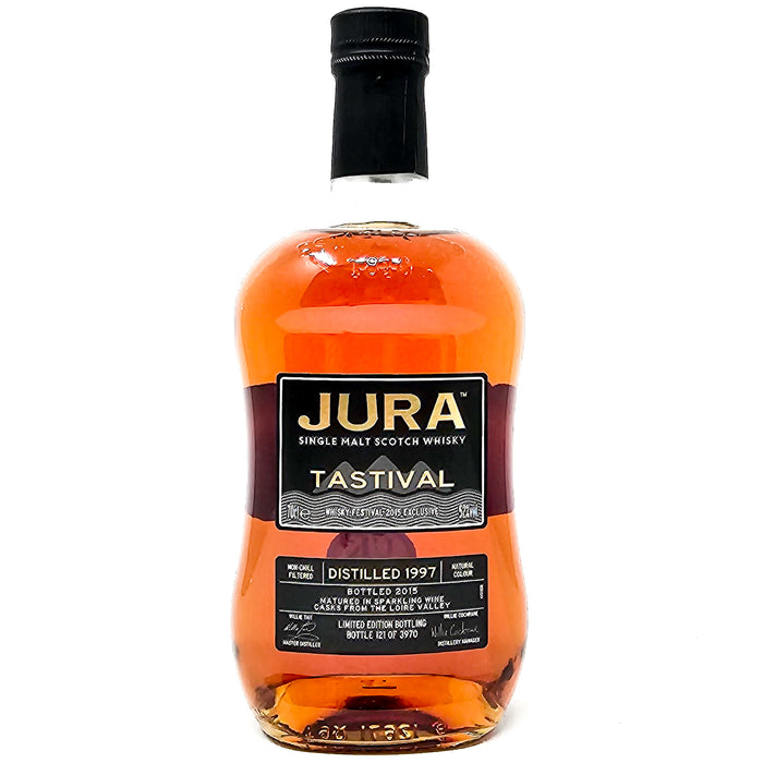Jura 1997 Tastival Feis Ile 2015 Single Malt Scotch Whisky, 70cl, 52% ABV