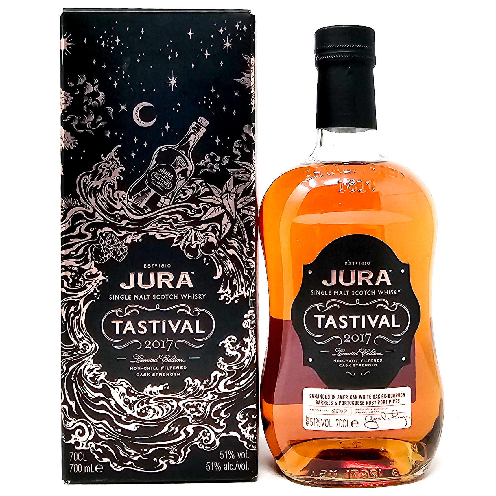 Jura Tastival Feis Ile 2017 Single Malt Scotch Whisky, 70cl, 51 ABV