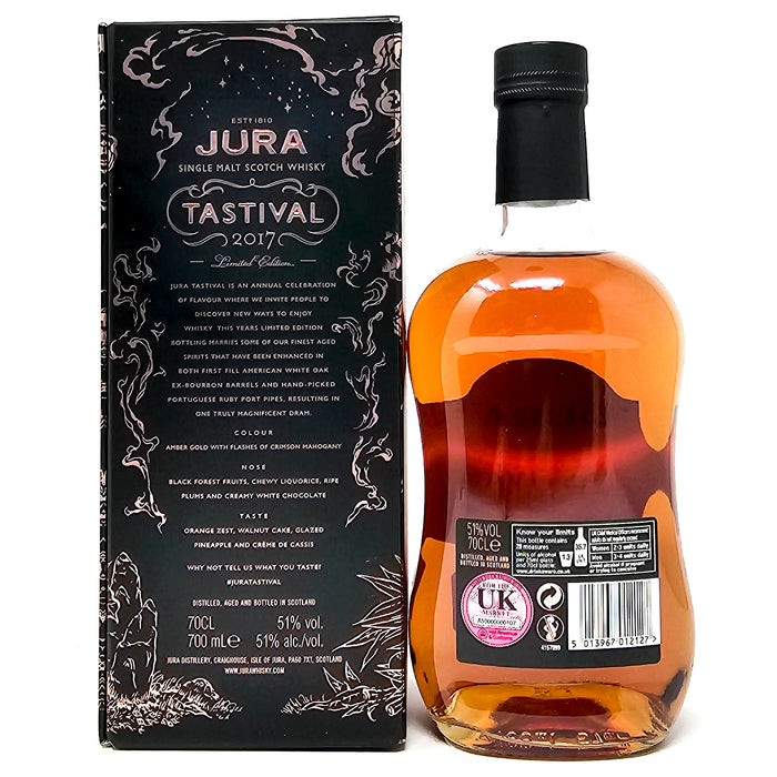 Jura Tastival Feis Ile 2017 Single Malt Scotch Whisky, 70cl, 51% ABV