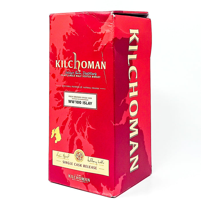 Kilchoman WW100 Islay Single Malt Scotch Whisky, 70cl, 58% ABV