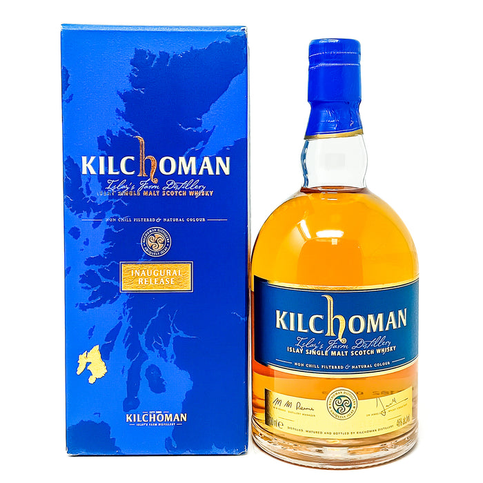 Kilchoman Inaugural Release Single Malt Scotch Whisky, 70cl, 46% ABV