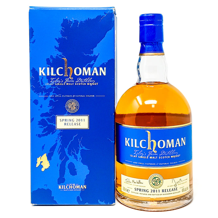 Kilchoman 2011 Spring Release Single Malt Scotch Whisky, 70cl, 46% ABV