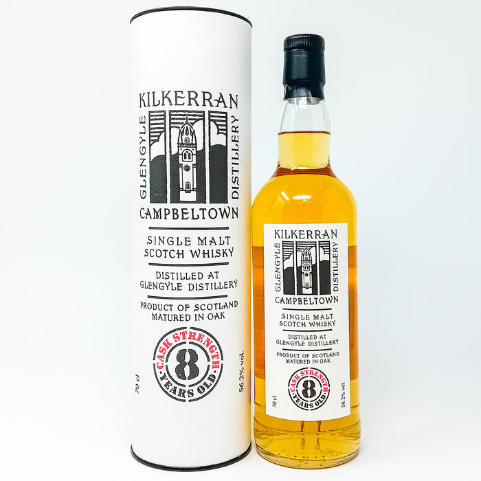 Kilkerran 8 Year Old Cask Strength 2017 Edition Single Malt Scotch Whisky, 70cl, 56.2% ABV