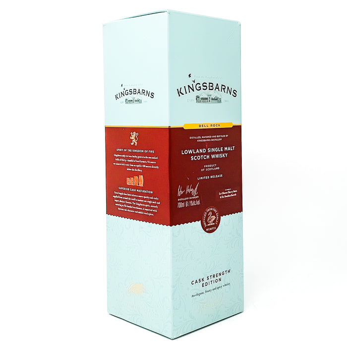 Kingsbarns Bell Rock Cask Strength Single Malt Scotch Whisky, 70cl, 61.1% ABV