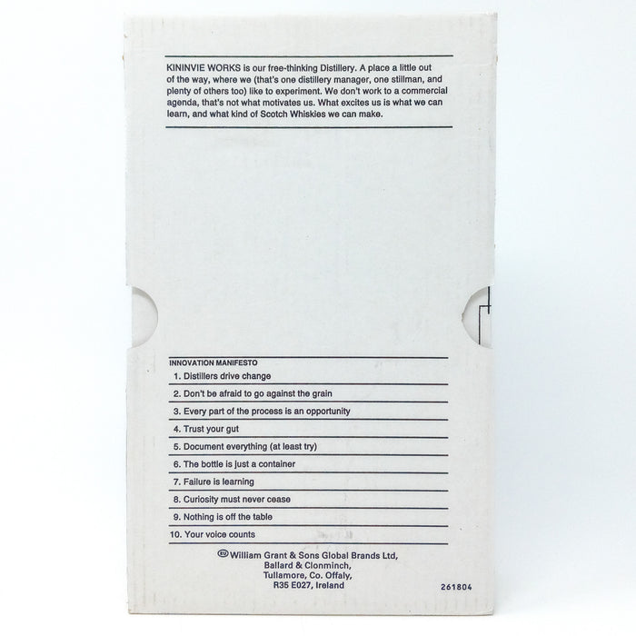 Kininvie Works 2015 Batch KVSB003 Blended Scotch Whisky, 50cl, 48.2% ABV