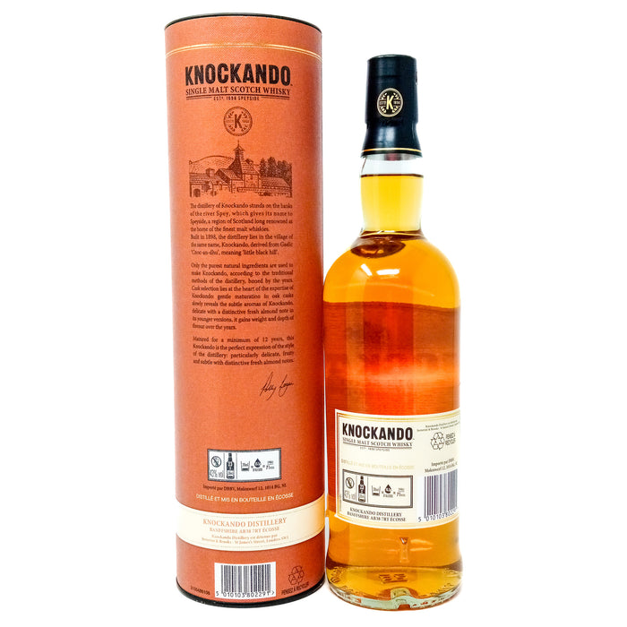 Knockando 12 Year Old Single Malt Scotch Whisky, 70cl, 43% ABV