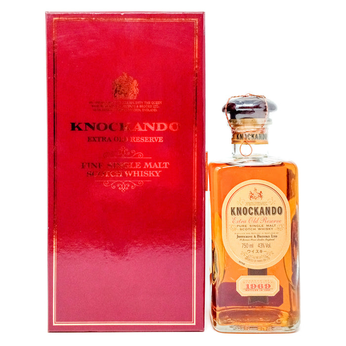 Knockando 1969 Extra Old Reserve Single Malt Scotch Whisky, 75cl, 43% ABV