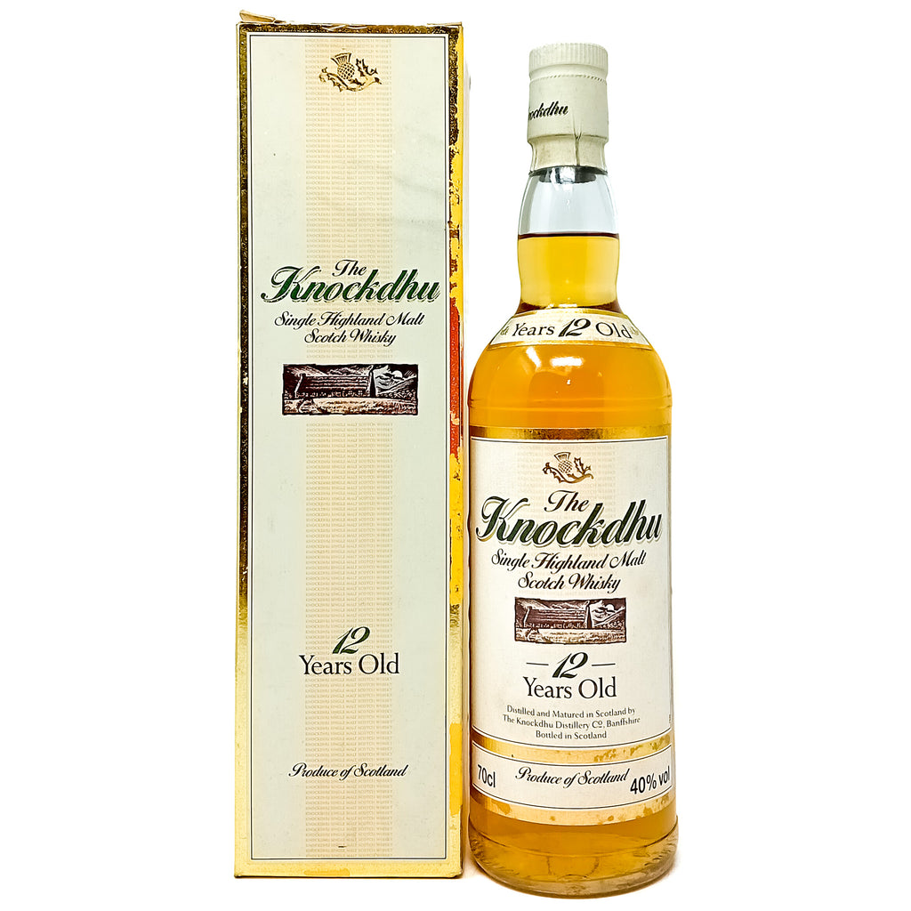Buy Knockdhu 12 Year Old Single Malt | Old and Rare Whisky