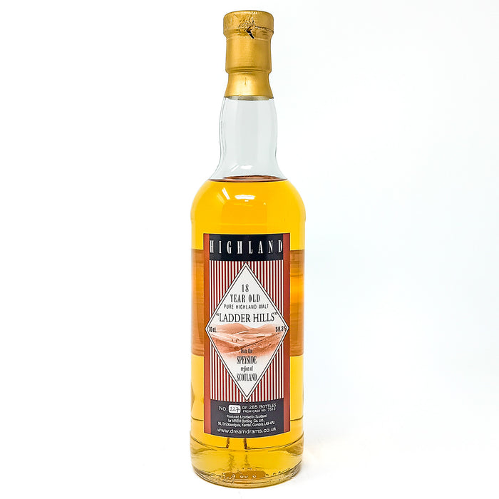 Ladder Hills 18 Year Old Dream Drams Blended Malt Scotch Whisky, 70cl, 58.3% ABV