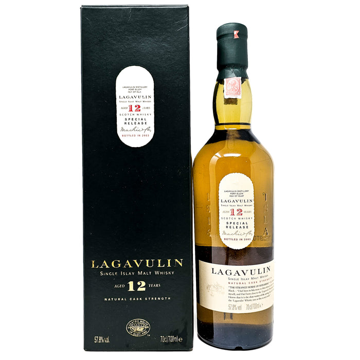 Lagavulin 12 Year Old Cask Strength 2003 Special Release Single Malt Scotch Whisky, 70cl, 54.4% ABV