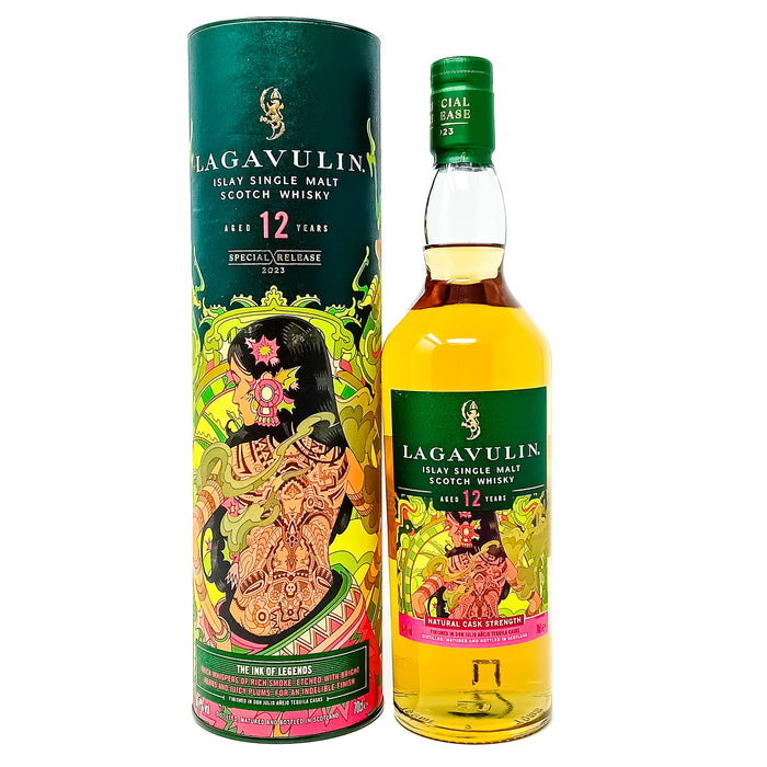 Lagavulin 12 Year Old ‘The Ink of Legends’ 2023 Special Release Single Malt Scotch Whisky, 70cl, 56.4% ABV
