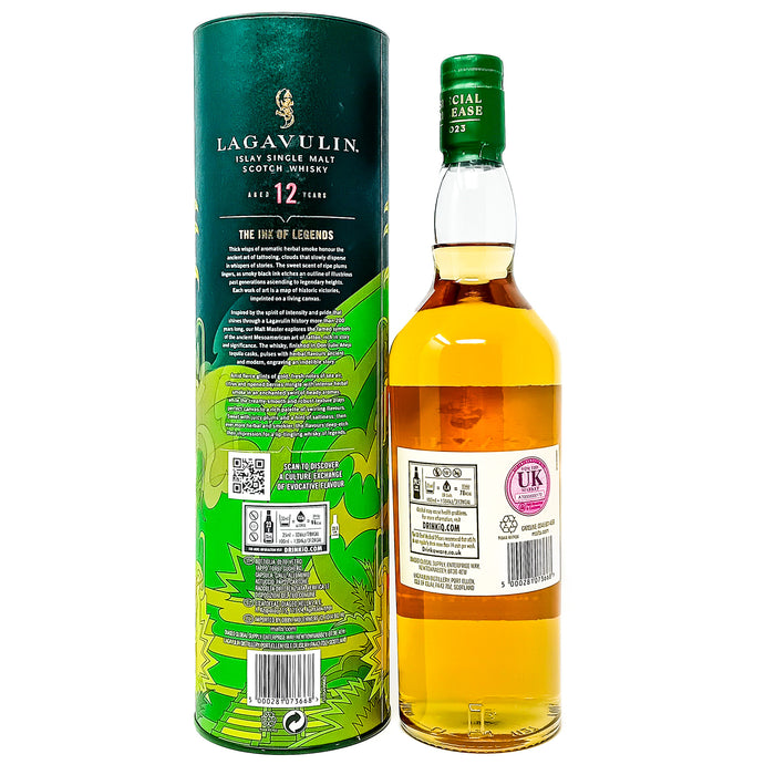 Lagavulin 12 Year Old ‘The Ink of Legends’ 2023 Special Release Single Malt Scotch Whisky, 70cl, 56.4% ABV