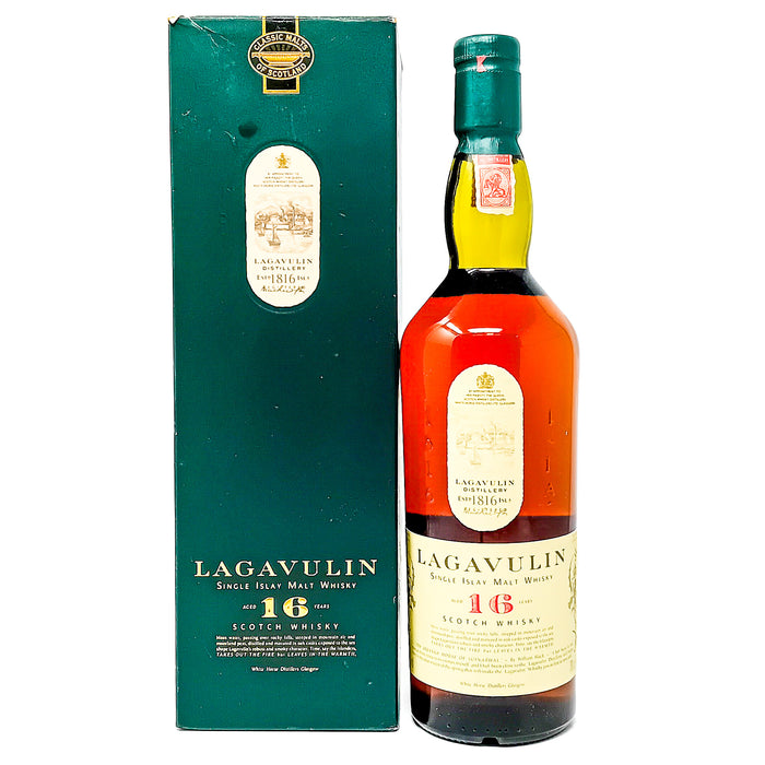 Lagavulin 16 Year Old White Horse Distiller's Single Malt Scotch Whisky, 70cl, 43% ABV