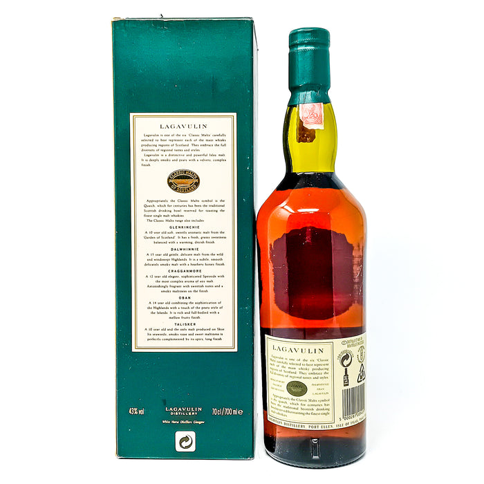 Lagavulin 16 Year Old White Horse Distiller's Single Malt Scotch Whisky, 70cl, 43% ABV