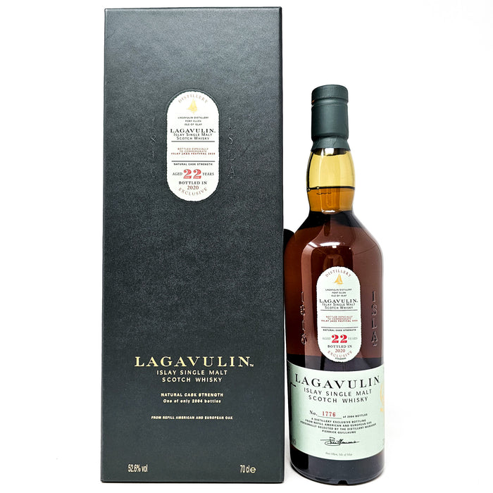 Lagavulin 22 Year Old Jazz Festival 2020 Single Malt Scotch Whisky, 70cl, 52.6% ABV