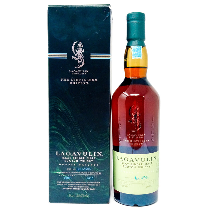 Lagavulin 1999 Distillers Edition 2015 Single Malt Scotch Whisky, 70cl, 43% ABV