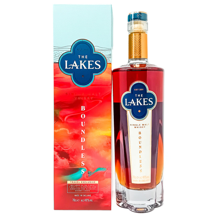 The Lakes Boundless Single Malt English Whisky, 70cl, 48% ABV