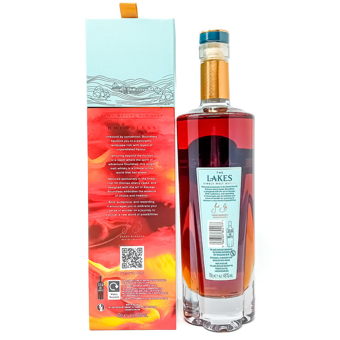 The Lakes Boundless Single Malt English Whisky, 70cl, 48% ABV