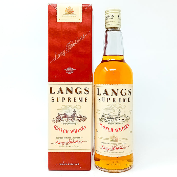 Lang's Supreme Blended Scotch Whisky, 70cl, 40% ABV