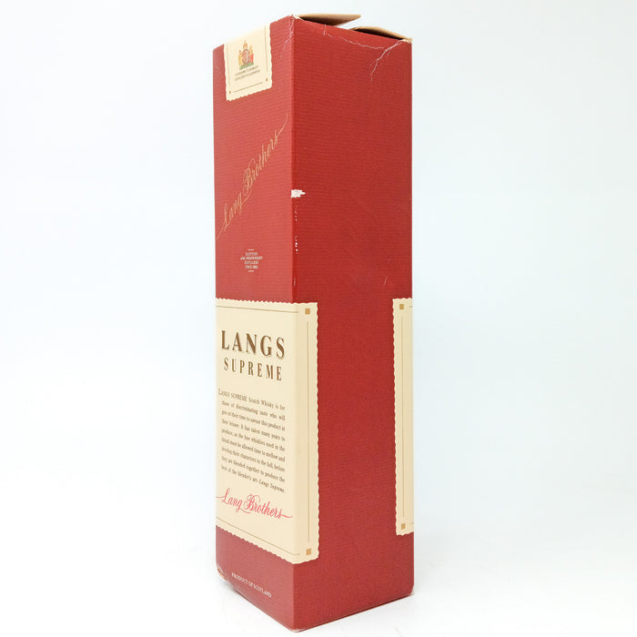 Lang's Supreme Blended Scotch Whisky, 70cl, 40% ABV