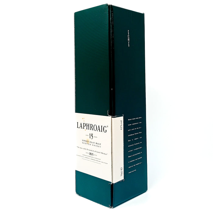 Laphroaig 15 Year Old Single Malt Scotch Whisky, 70cl, 43% ABV