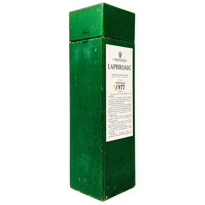 Laphroaig 1977 Vintage Single Malt Scotch Whisky, 75cl, 43% ABV
