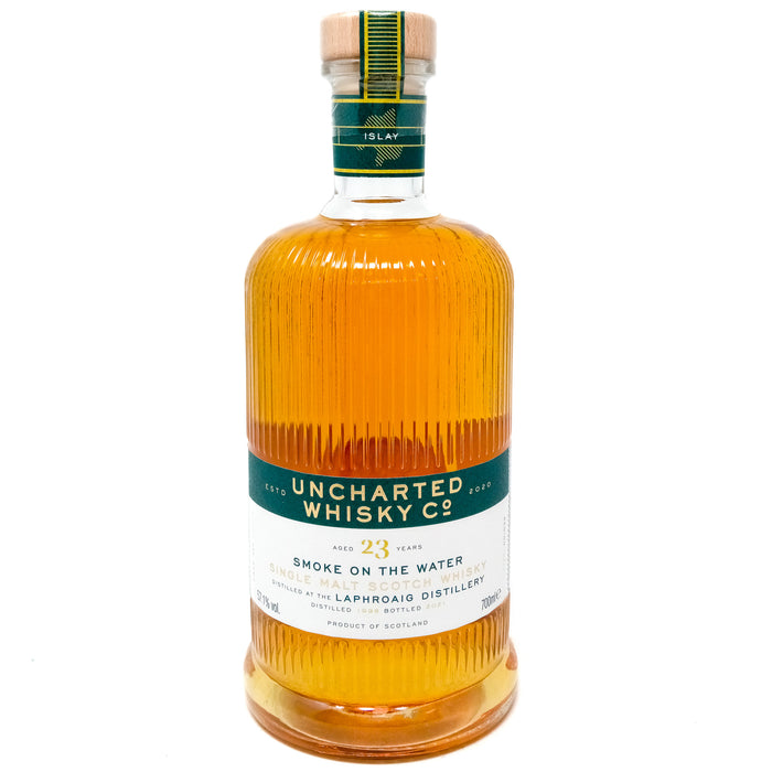 Laphroaig 1998 23 Year Old Uncharted Whisky Co. 'Smoke on the Water' Single Malt Scotch Whisky, 70cl, 57.1% ABV