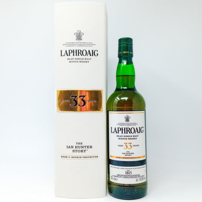 Laphroaig 33 Year Old The Ian Hunter Story Book 3 Single Malt Scotch Whisky 70cl, 48.2% ABV