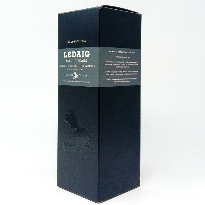 Ledaig 10 Year Old Single Malt Scotch Whisky, 70cl, 46.3% ABV