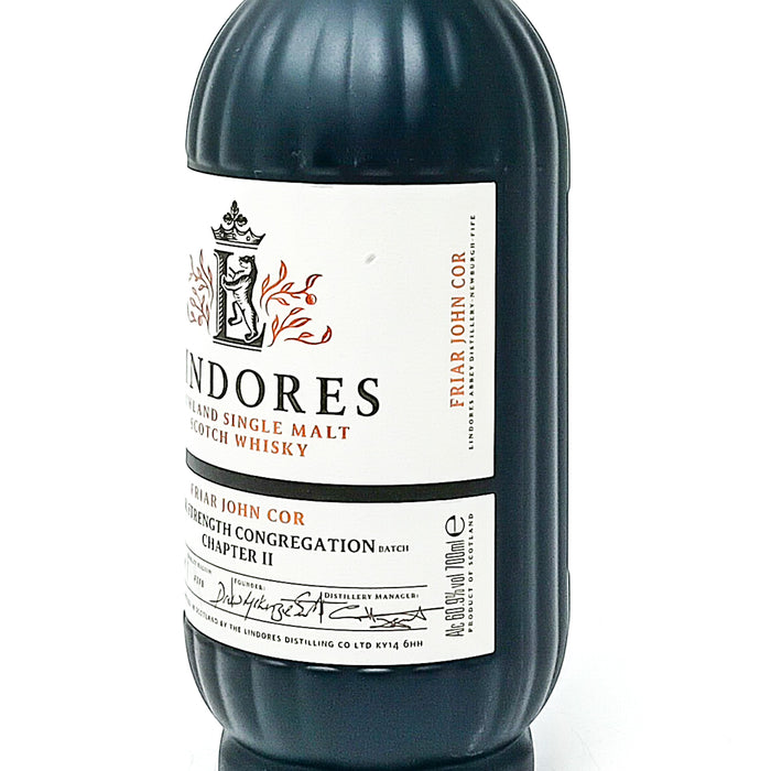 Lindores Friar John Cor Cask Strength Congregation Chapter 2 Single Malt Scotch Whisky, 70cl, 60.9% ABV