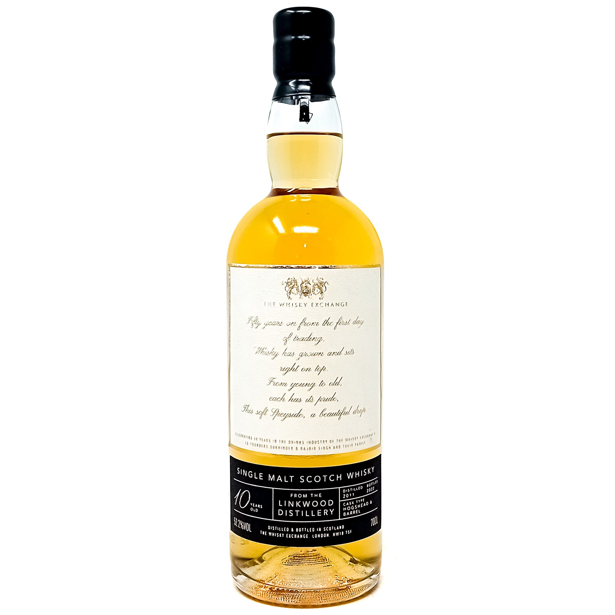 Linkwood 10 YO Single Malt Scotch | Old and Rare Whisky