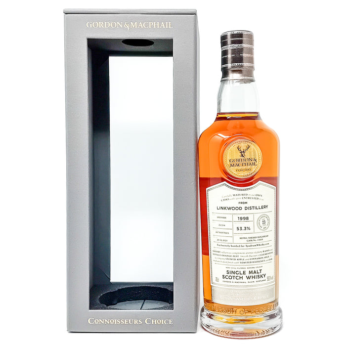 Linkwood 1998 23 Year Old Cask Strength Connoisseurs Choice Single Malt Scotch Whisky, 70cl, 53.3% ABV