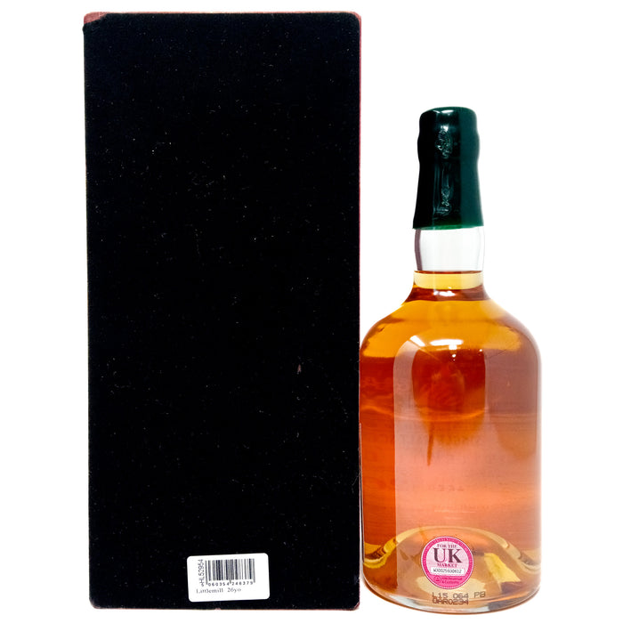 Littlemill 1988 26 Year Old Hunter Laing's Old & Rare Single Malt Scotch Whisky, 70cl, 54.6% ABV