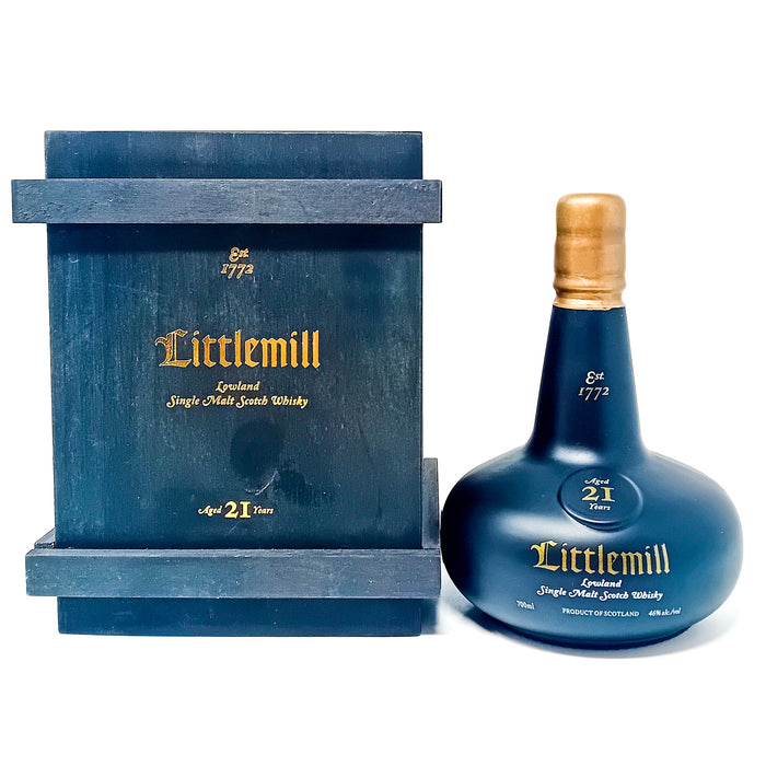 Littlemill 21 Year Old First Release Single Malt Scotch Whisky, 70cl, 46% ABV