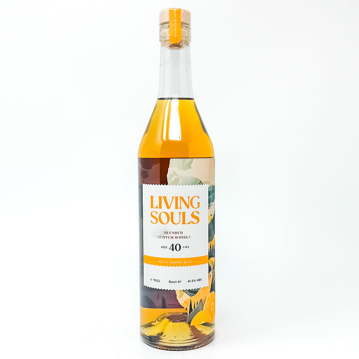 Living Souls 40 Year Old Batch #1 Blended Scotch Whisky, 70cl, 41.2% ABV